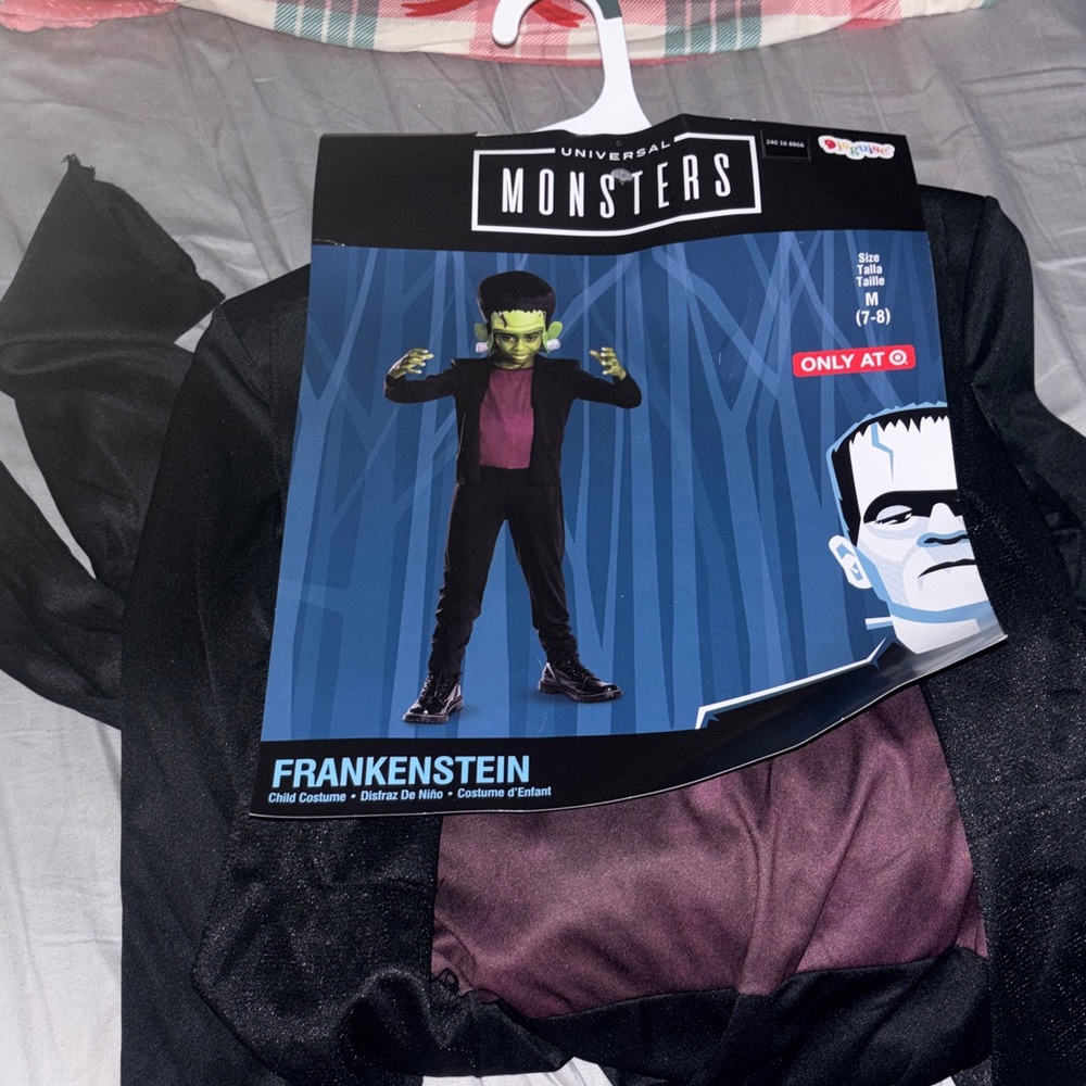 Universal monsters disguise Frankenstein child costume